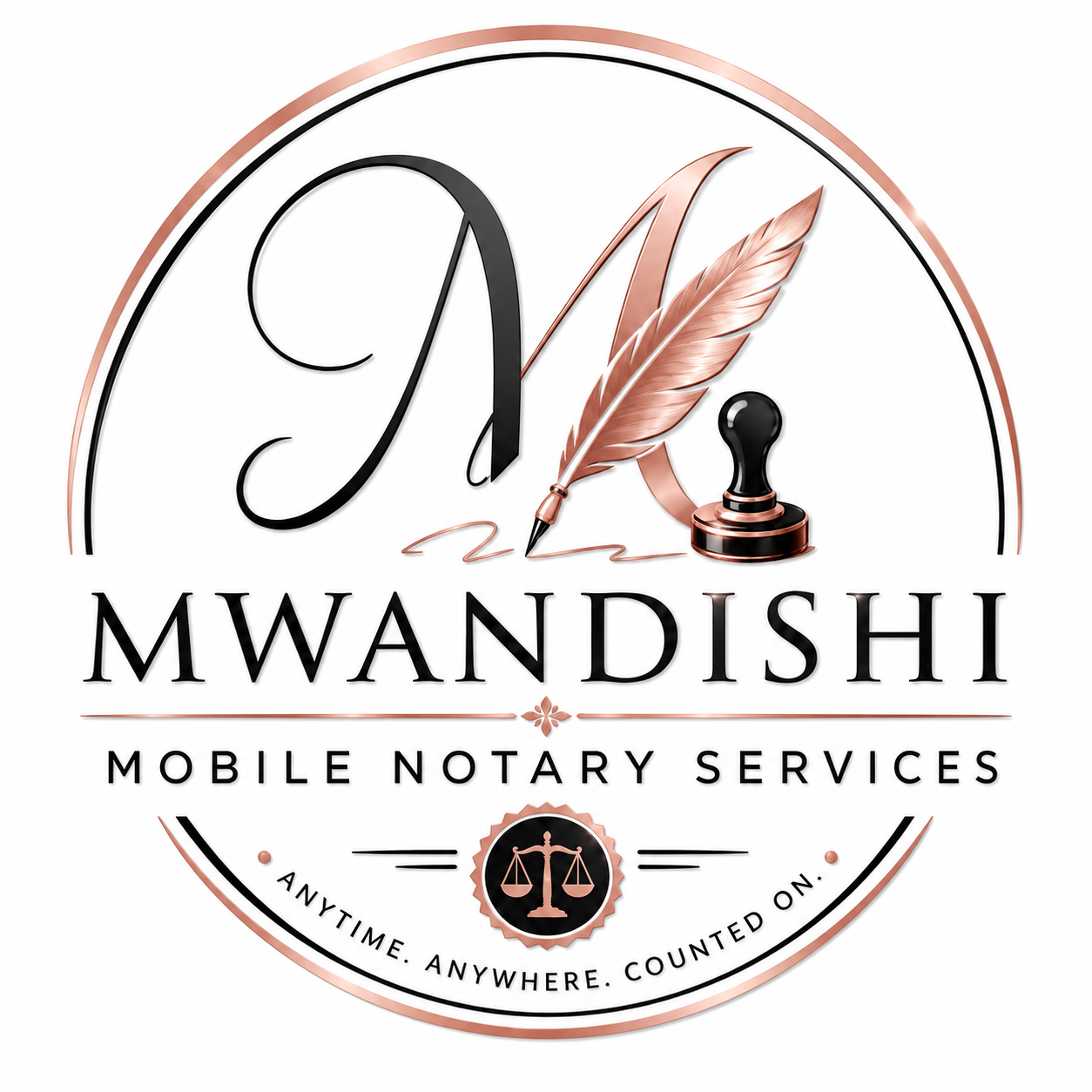 MWANDISHI Mobile Notary Services logo